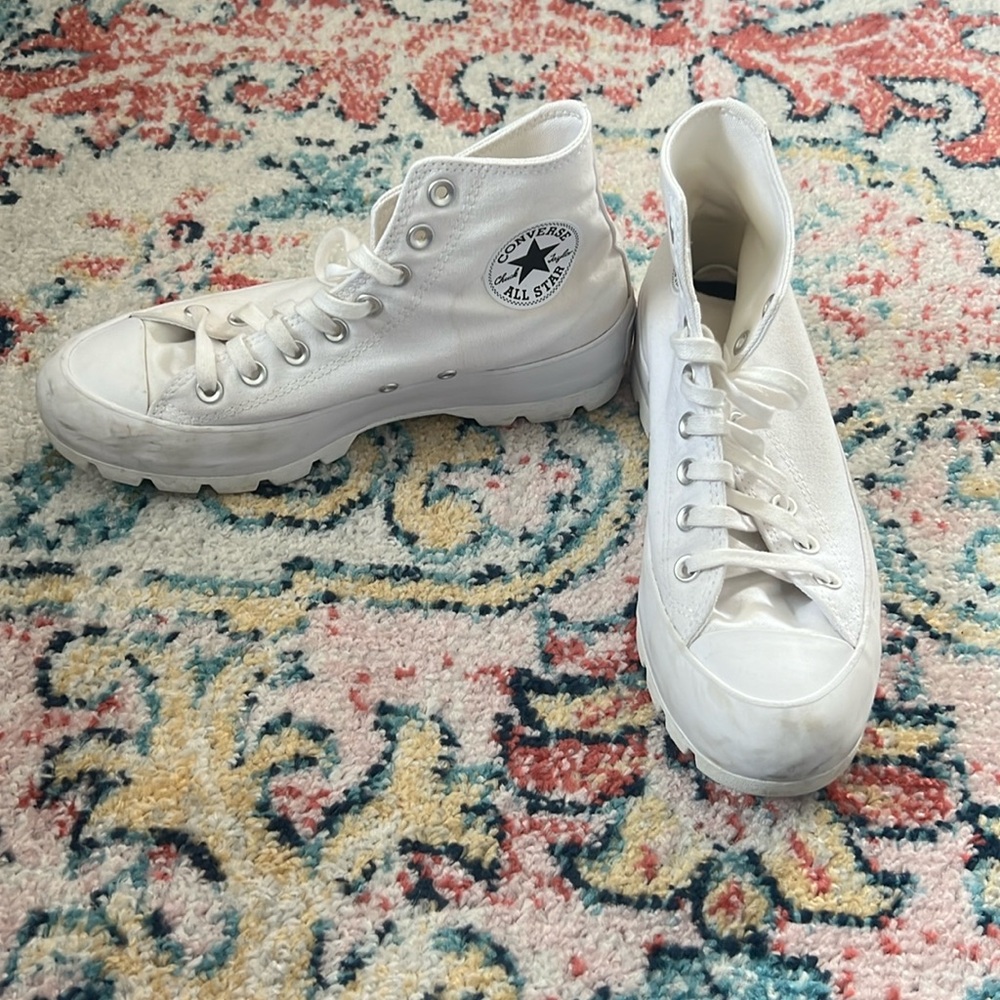 womens platform converse